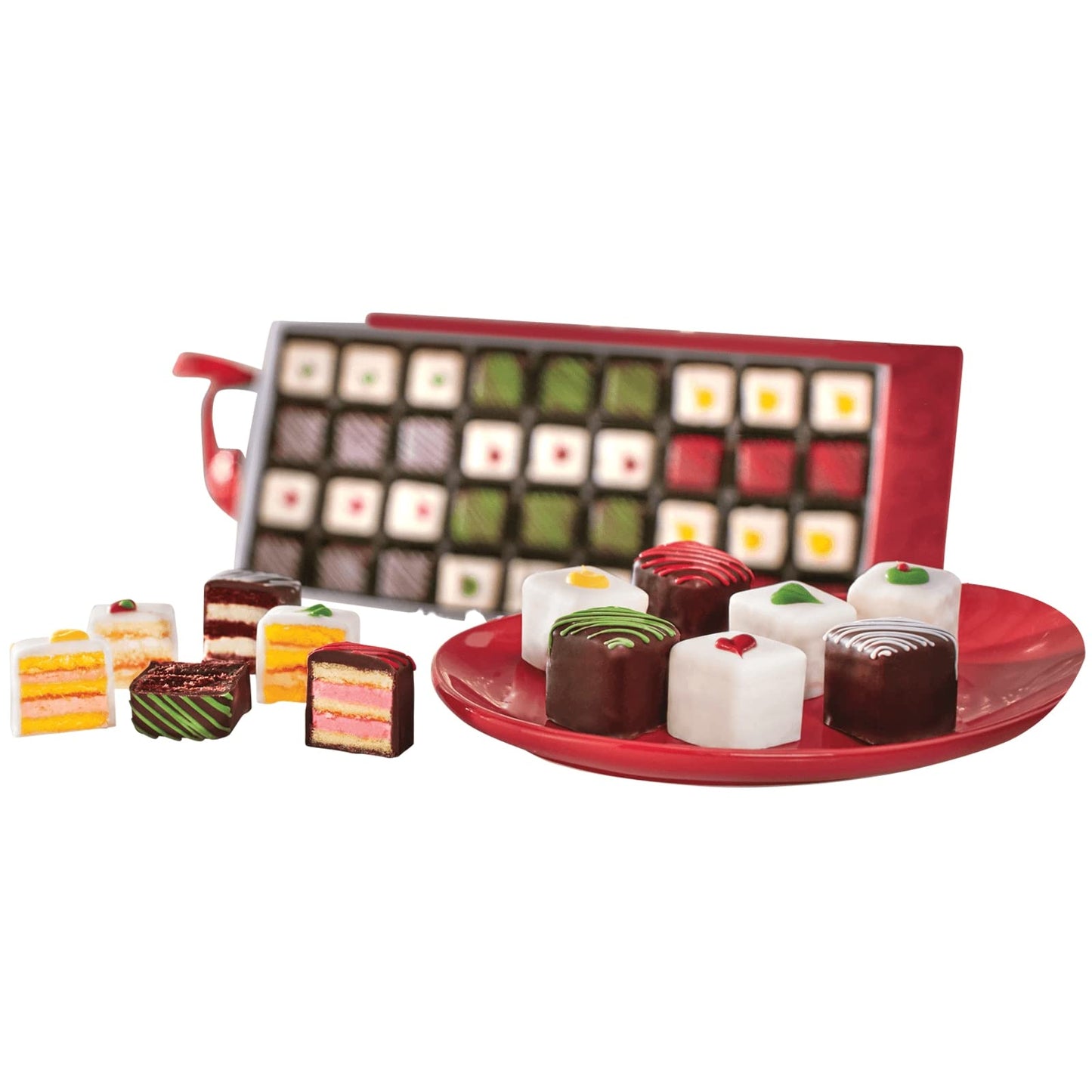 The Swiss Colony Petits Fours Gift Box, 36 Count, Assorted Flavors