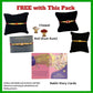 Bogatchi Rakhi Chocolates For Brother, 2 Heart Chocolate Box, 3 Pcs Each + 4 Rakhi + 2 Roli Chawal + Free Rakhi Card