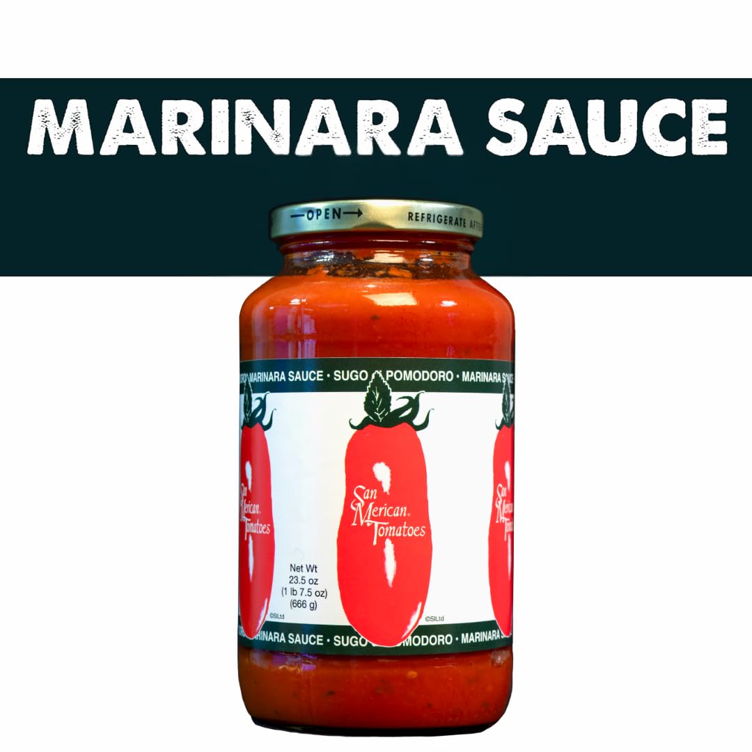 San Merican Tomato, Sauce Marinara, 23.5 Ounce
