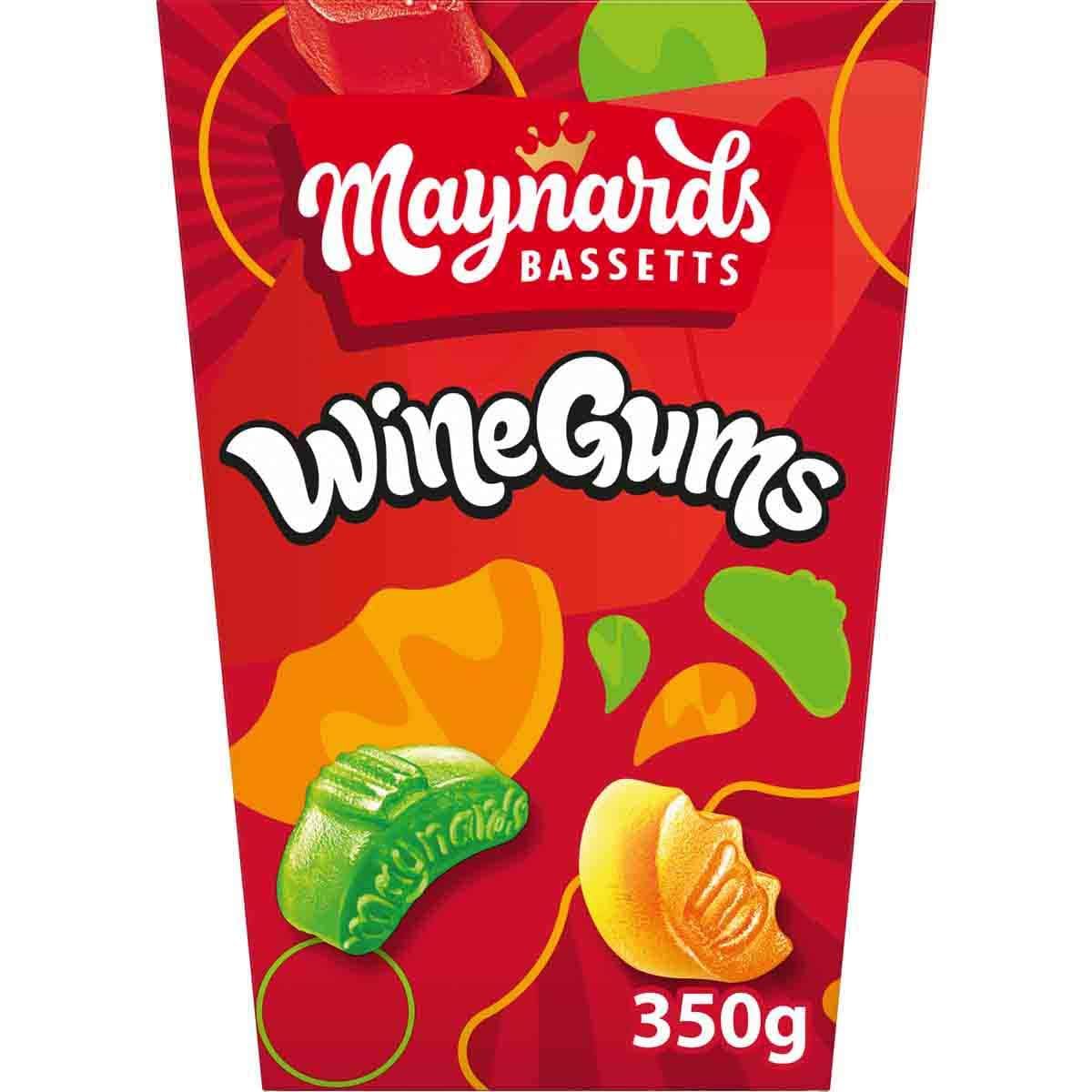Maynards Bassetts Beverage-Inspired Gums Carton 350G (Pack Of 2)