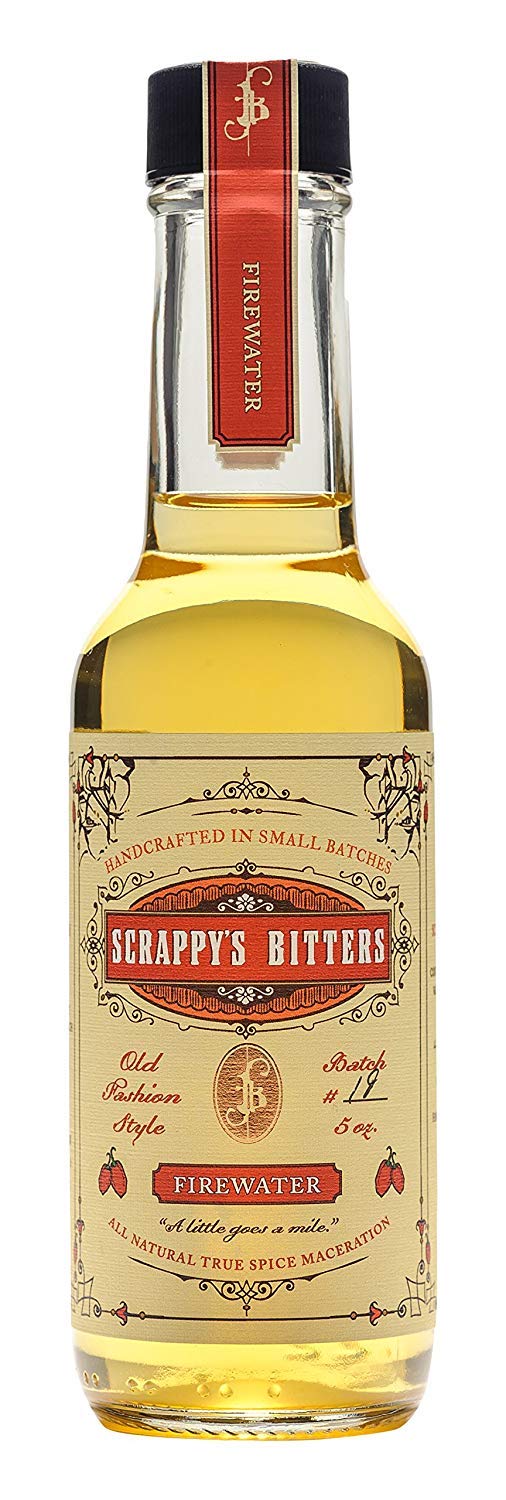Scrappy's Bitters - Firewater, 5 oz - Organic Ingredients, Finest Herbs & Zests, No Extracts, Artificial Flavors, Chemicals or D