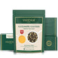 Vahdam, Kashmiri Kahwa Tea (50 Cups/3.53Oz) | Green Tea, Cinnamon, Cardamom, Almond & Saffron | Enhanced India Loose Leaf Tea | Vacuum Sealed For Freshness