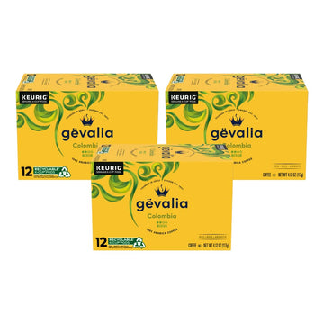 Gevalia Colombian Coffee K-Cup Pods 12 ct. Box (Pack of 3)