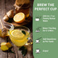 HANDPICK Lemon Balm Tea Bags - Caffeine-Free Herbal Tea, Citrus Flavor, 100 Count
