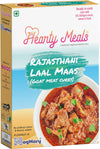 Hearty Meals Rajasthani Laal Maas/ Red Mutton Cooking Mix, 75g | Instant Gravy Masala Mix Rajasthani Style | Ready in 20 - 25 mi
