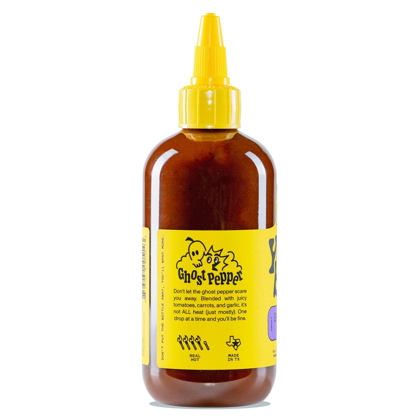 Yellowbird Sauce Ghost Pepper Condiment - Case of 6 - 9.8 OZ(D0102HXP19Y.)