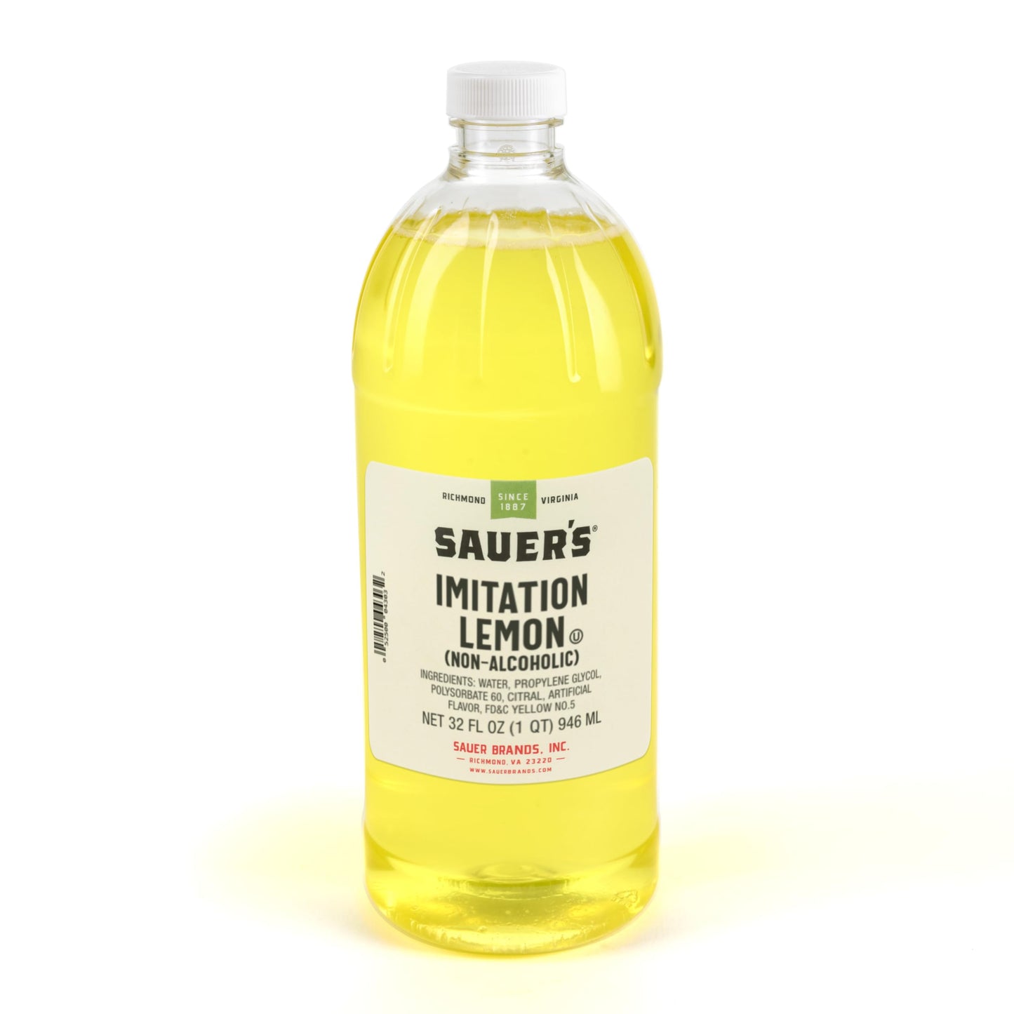 Sauers Compatible With Lemon Extract, 1 Quart (Pack Of 1)