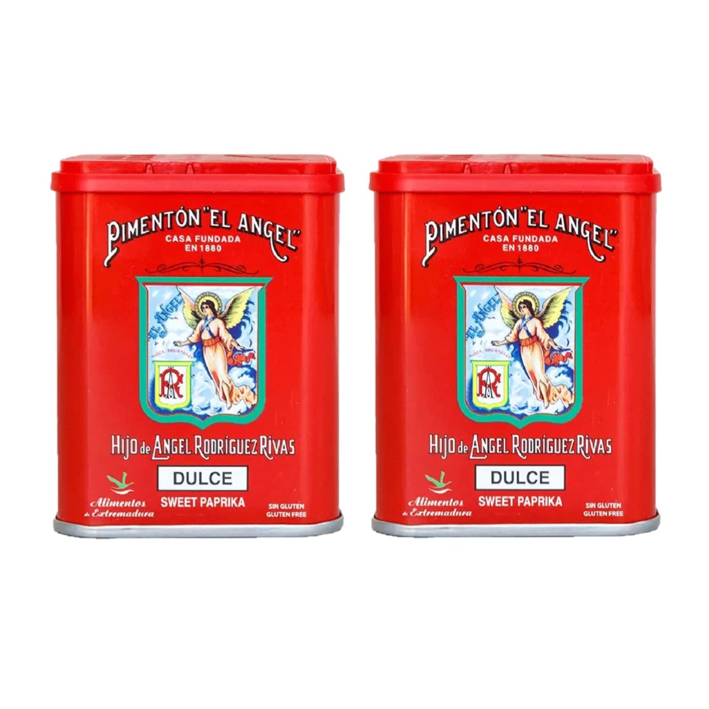 El Angel Spanish Smoked Sweet Paprika - 2 Pack Tins