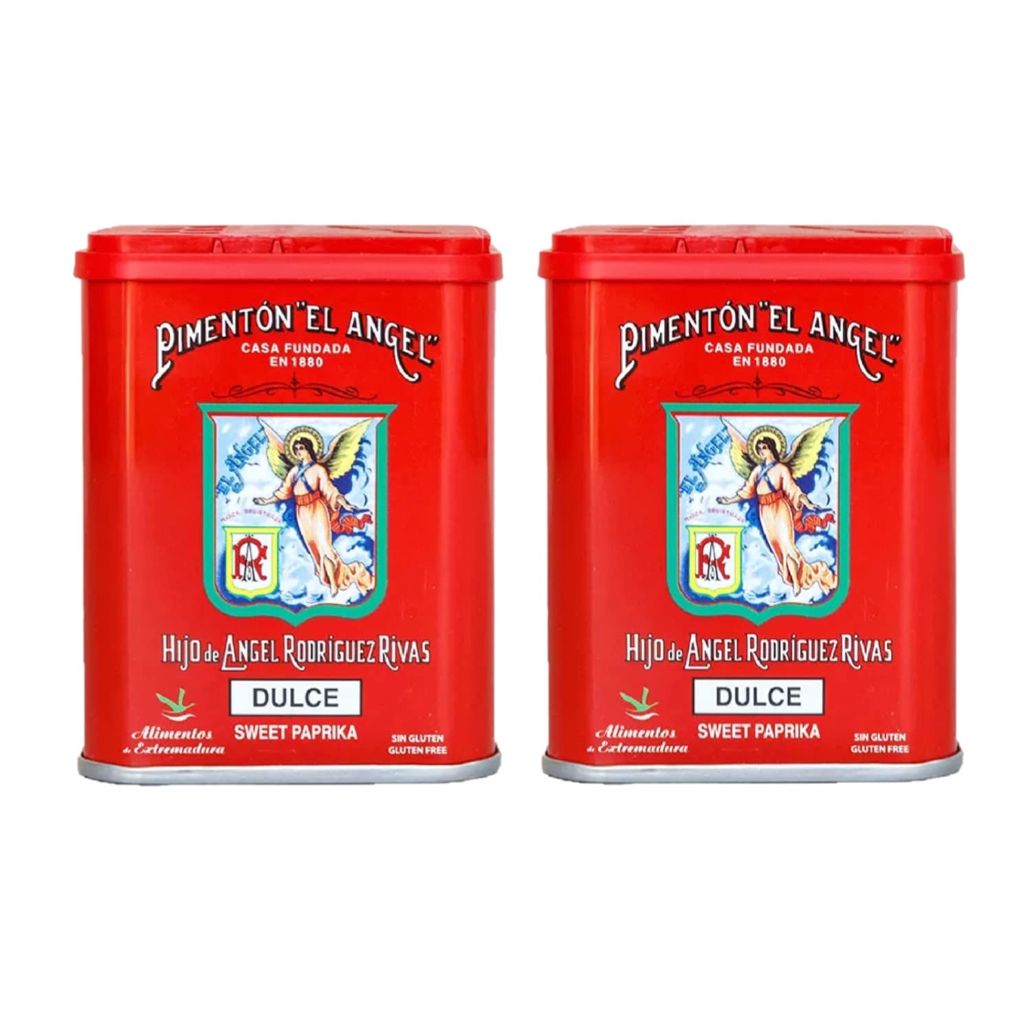 El Angel Spanish Smoked Sweet Paprika - 2 Pack Tins