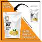Its Just! - Citric Acid  Food Grade Flavor Enhancer Powder  Non-GMO  Great for Cooking  Cleaning  Bath  s  Natural Preservative (6 Ounces)