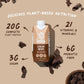Koia Plant Based Protein Shake, Cacao Bean, 20g Protein, 3g Sugar, 6g Prebiotic Fiber, 21 Vitamins & Minerals, Meal Replacement
