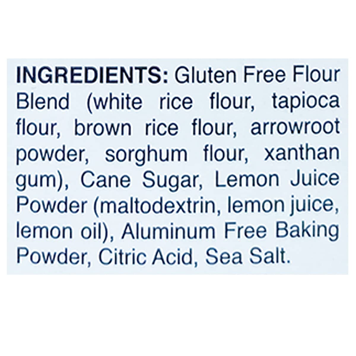 Namaste Foods Gluten Free Lemon Poundcake Mix, 18 Oz.