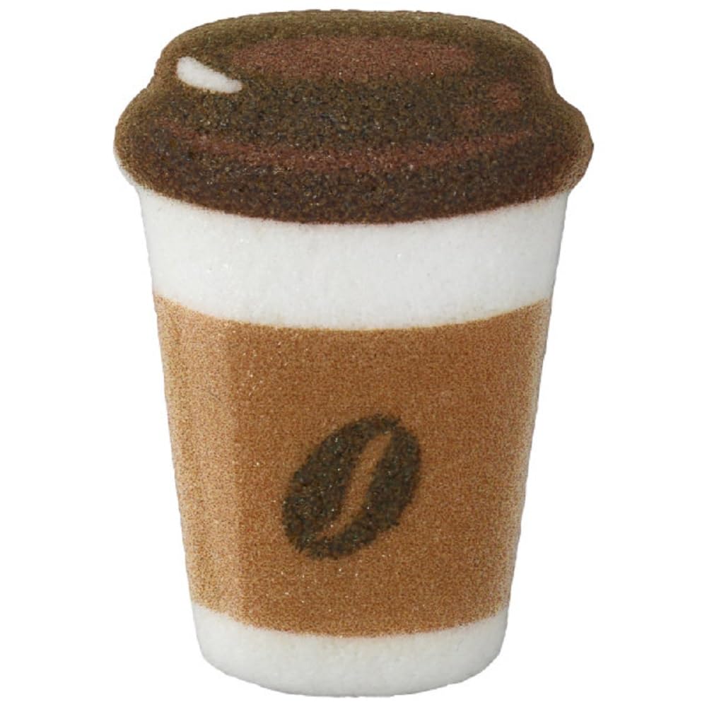 Mocha Coffee Cup Shape Edible Sugar Cake Topper, 12 Count - Great for Cupcakes, Cookies, Cakes, Cakes Pops