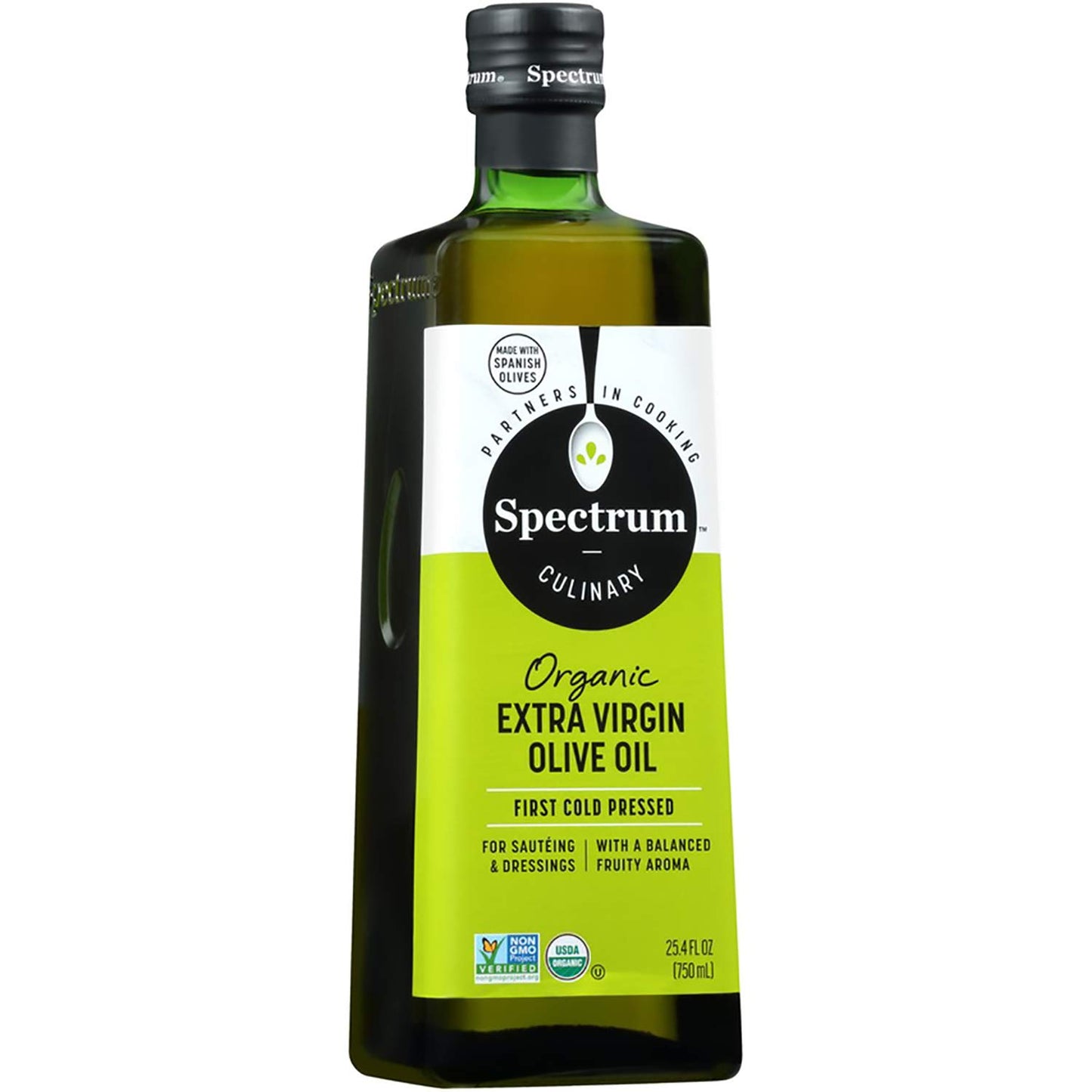 Spectrum Organic Olive Oil, Unrefined Extra Virgin, 25.4 Ounce