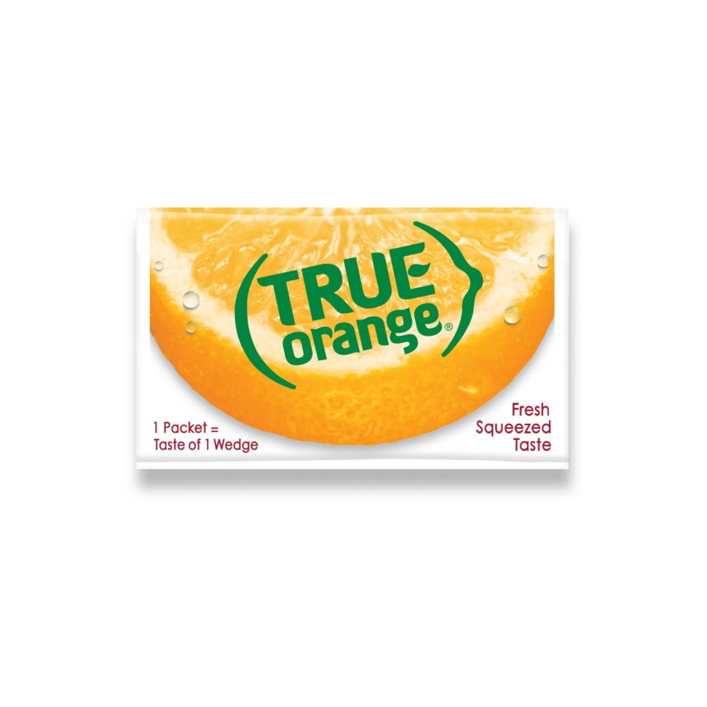 TRUE ORANGE Water Enhancer (32 Packets) | Zero Calorie Water Flavoring | For Water, Bottled Water, Iced Tea & Recipes | Water Fl