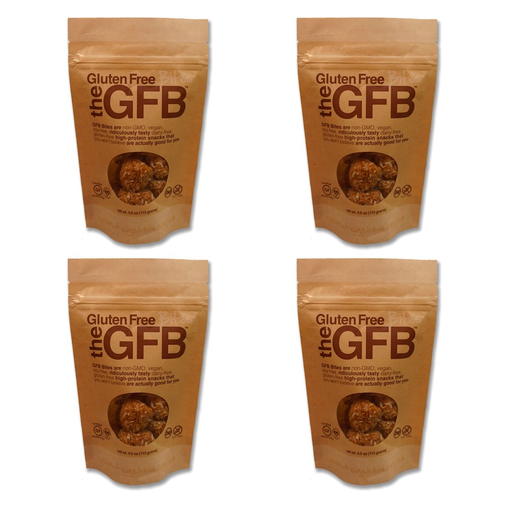 Coconut Cashew Crunch Glutenfree Protein Bites 4 Pack (4Oz Ea)4