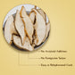 ONETANG Dried Mushroom Slices - Premium Grade, Extra Thick, 24.03 Oz (3 Pack of 8.01 Oz) - No Fumigation, Black