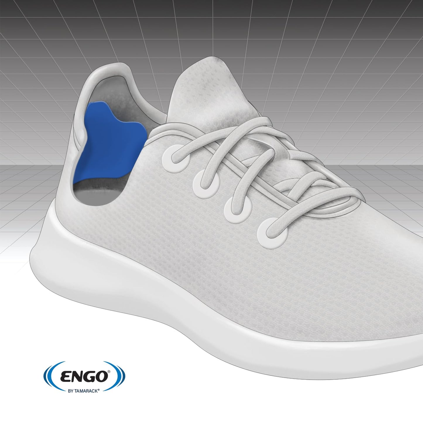 Engo Heel Blister Patches (2 Patches) | Tennis Shoes, Athletes, Runners, High Heels, Dress Shoes