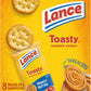 Sandwich Crackers Variety Pack, 40 Individual Snack Bags - Quality Lance Snacks, Featuring Toasty, Toastchee & Captains Wafers