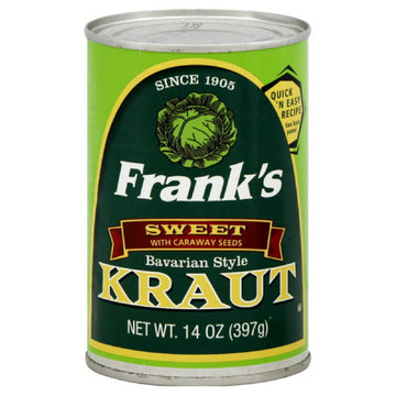 Franks Bavarian Sauerkraut, 14-Ounce (Pack Of 24)