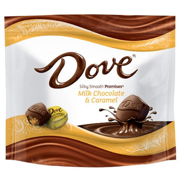 Dove Promises Milk Chocolate & Caramel Candies - 7.6oz (Pack of 2)