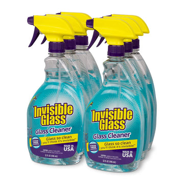 Invisible Glass 92194-6Pk 32-Ounce Cleaner And Window Spray For Home And Auto For A Streak-Free Shine Film-Free Glass Cleaner An