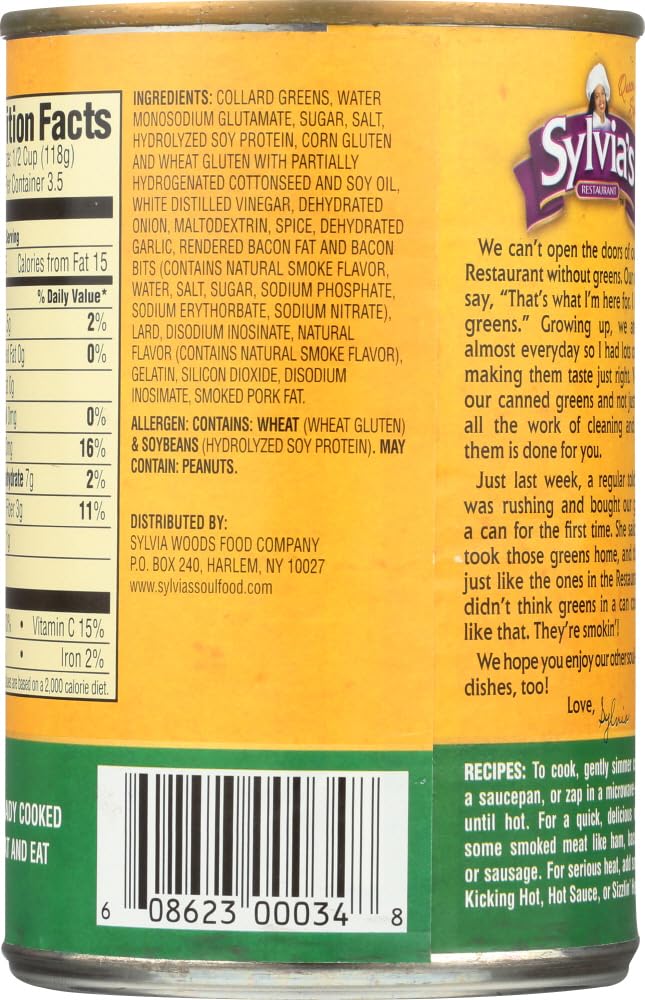 Sylvias collard greens Ssnd (Pack of 2)