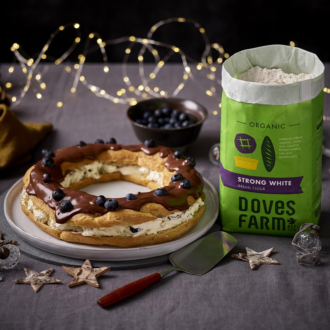 Doves Farm Strong White Bread Flour 2 X 1.5Kg