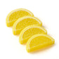 NY Spice Shop Lemon Fruit Slices Candy - 8 Ounce Citrus Flavor Chewy Jelly Fruit Slices Candy - Old Fashioned Sliced Lemon Fruit