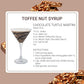 Monin Toffee Nut Syrup, Bold and Buttery Flavor, Gluten-Free, Non-GMO, 1 Liter (33.81 Fl Oz)