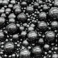 Edible Black Sugar Pearls Sprinkles Candy Mix Size Pearls Cake Decorations Cupcake Toppers Cookie Decorating Perfect For Wedding