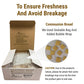 Communion Bread - Gluten-Free Communion Bread - Church Supplies - Package of approx. 200 pieces