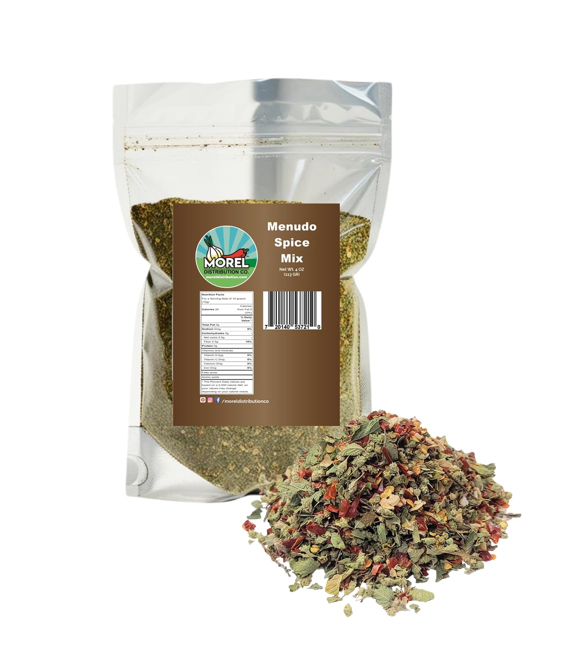 Menudo Spice Mix Seasoning, Premium Mexican Seasoning. Make Authentic Mexican Menudo. 4 oz and 1 lb.