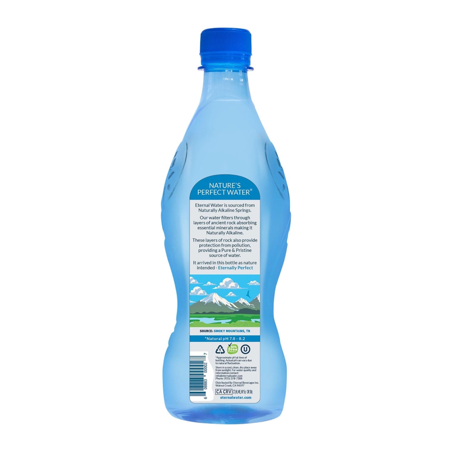Eternal Naturally Alkaline Spring Water (pack of 24)