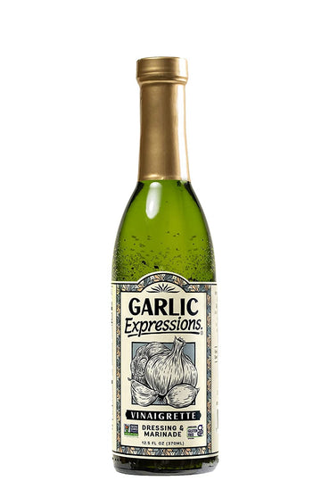 Garlic Expressions Vinaigrette Salad Dressing, Non-GMO, Vegan, Gluten-Free, 12.5 Fl Oz (Pack of 2)