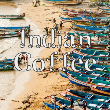 Indian Coffee - Monsoon Malabar Aa, Whole Bean, Fresh Roasted, Kosher, 5 Lbs