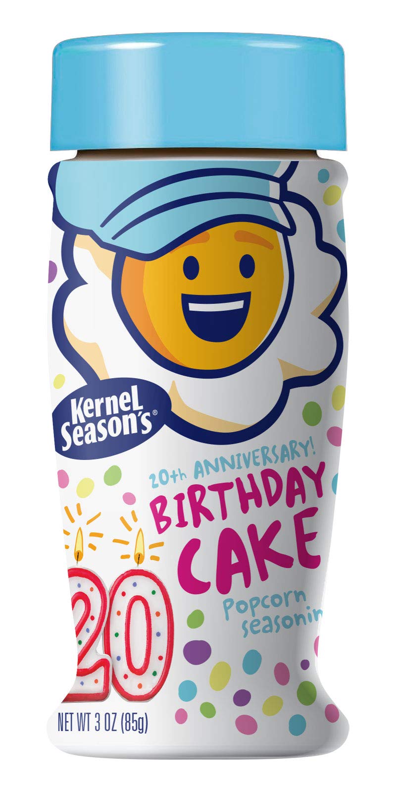 Kernel Season s Popcorn Seasoning, Birthday Cake, 3 Ounce (Pack of 6)