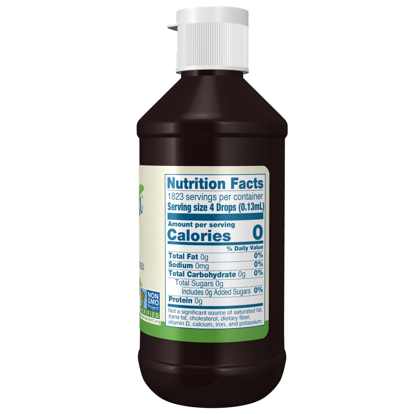 Now Foods Betterstevia Organic Zero-Calorie Liquid Sweetener, Keto Friendly, Suitable For Diabetics, No Erythritol, 8-Ounce
