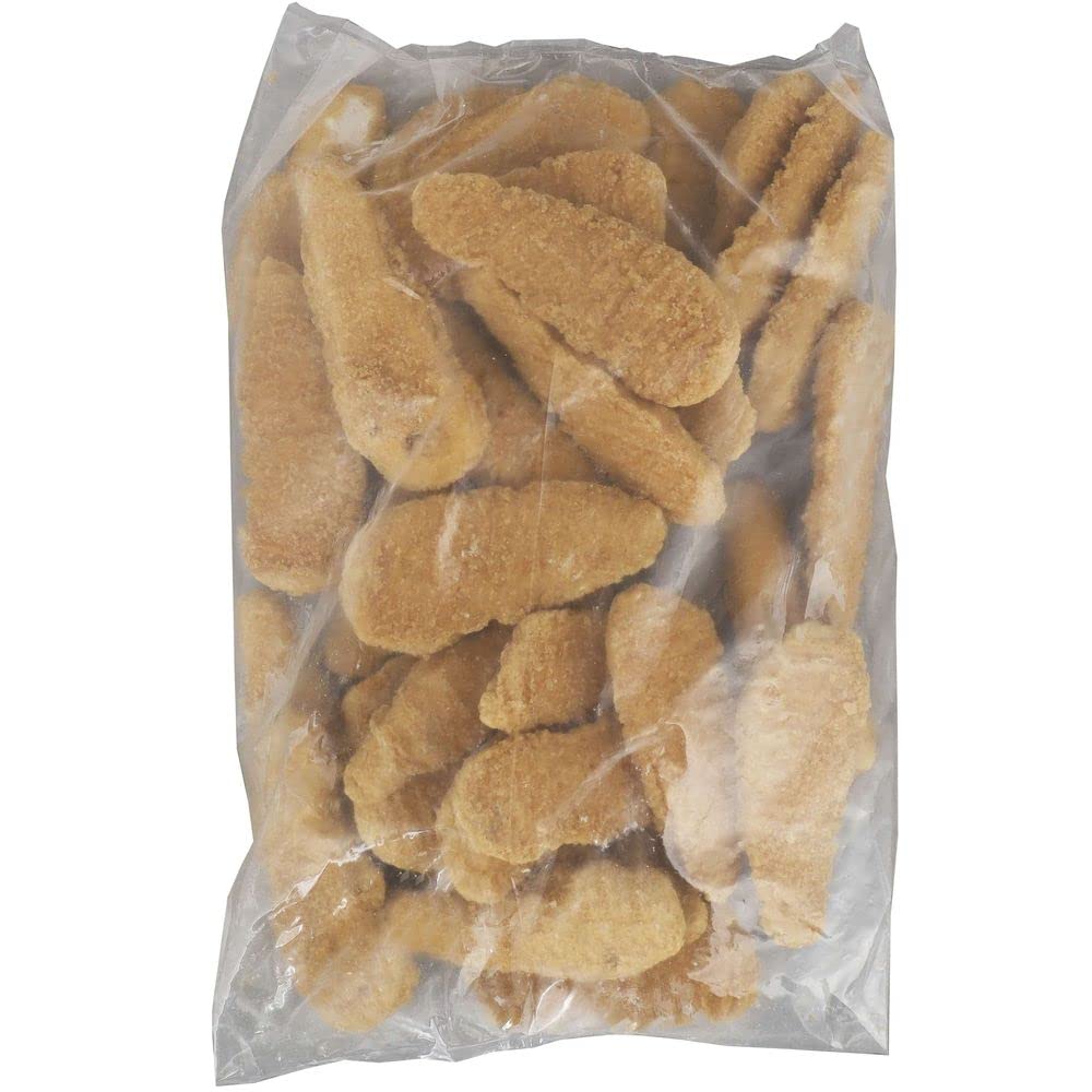 Pierce Chicken Golden Crunchy Breaded Tender, 5 lb - 2 per case