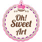 Oh! Sweet Art Disco Cake Decorating Dust, Rainbow, 4 Ounces