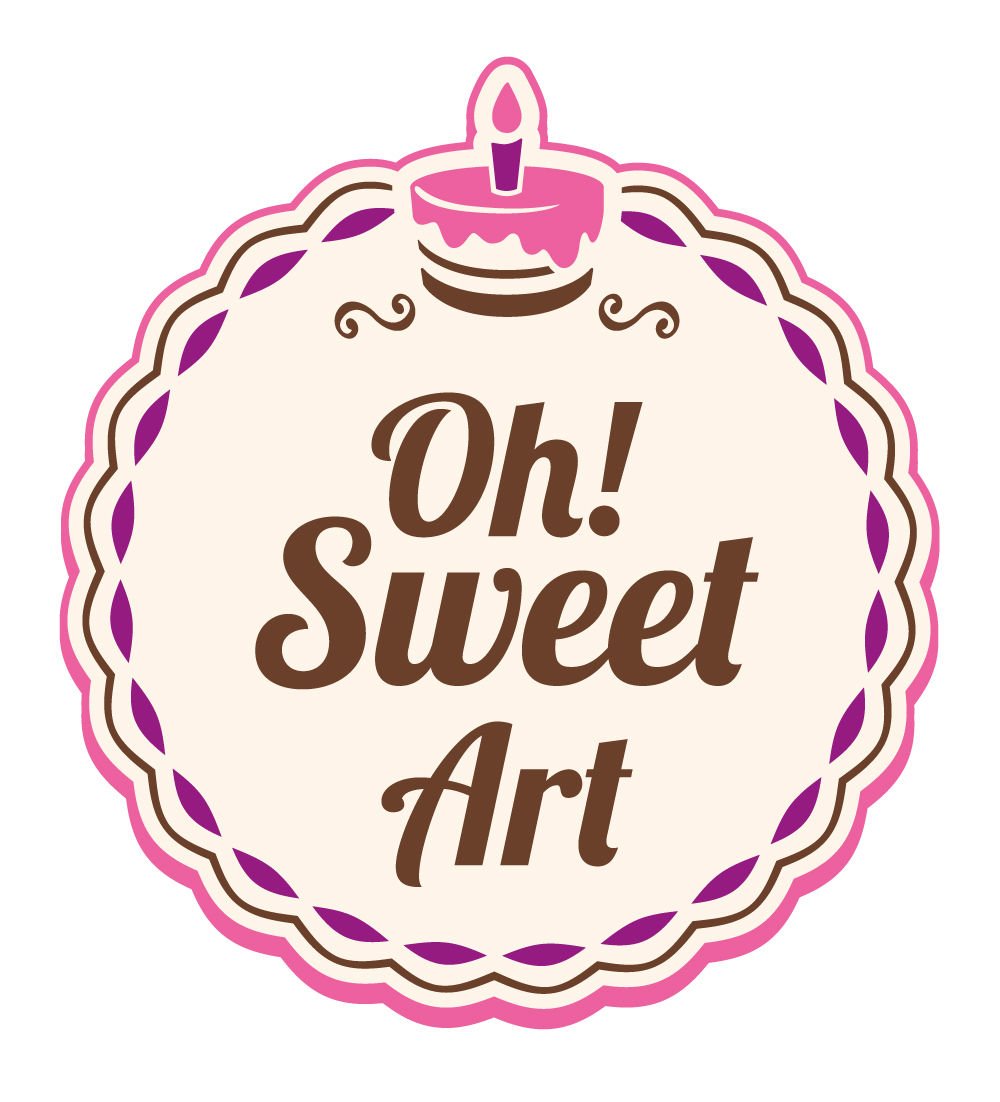 RAINBOW Disco Cake 5 GRAMS cakes, cupcakes, fondant, decorating, cake pops By Oh! Sweet Art