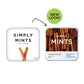 SIMPLY MINTS Natural Cinnamon Breath Mints, 6 Pack (180 Pieces), Made with Real Cinnamon Oil | Aspartame-Free, Sorbitol-Free, Xy