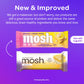 MOSH Variety Pack Keto Protein Bars, High Fiber, Low Carb, Gluten Free, High Protein, Brain Healthy Snack with Ashwagandha, Lion