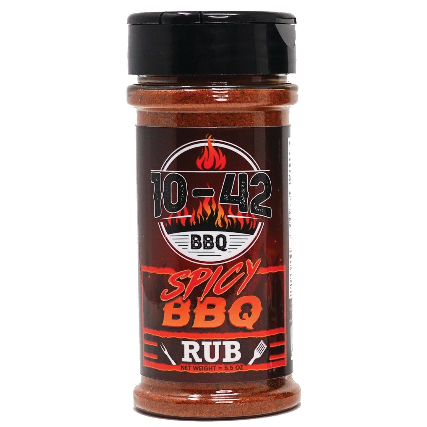 Five Star Seasonings Spicy BBQ Rub - All Natural, Low Sodium, 5.5 oz