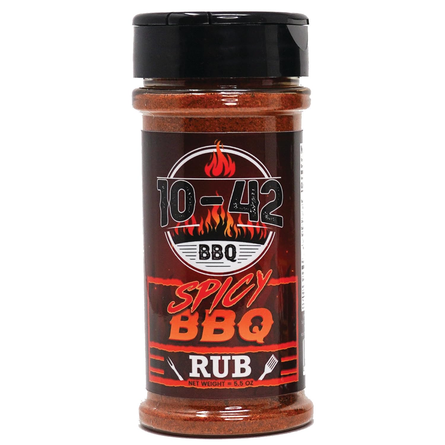 Five Star Seasonings Spicy BBQ Rub - All Natural, Low Sodium, 5.5 oz