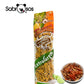 Sabrosos Brand Sesame Corn Sticks - Churritos de Maiz con Ajonjoli - Family Pack (2 x 500g) (2 X 17.6 oz) by Sabrosos Churritos