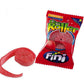 Fini Strawberry Rollers Extra Sour Candy - 40 Count Pack, Chewy & Tangy Treats