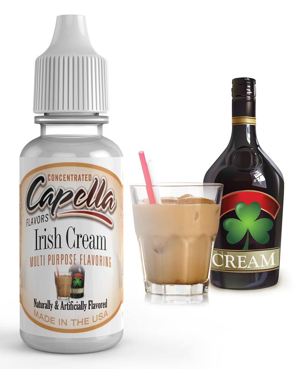 Capella Flavor Drops Irish Cream Concentrate, 0.44 Fl Oz (Pack of 1)