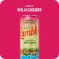 RAMBLER Sparkling Water, Wild Cherry Flavor, 16 Fl Oz Tallboy Cans, 12-Pack