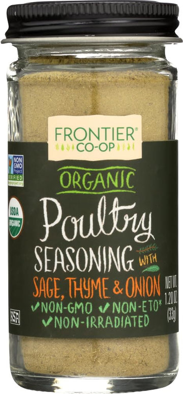 Frontier Herb Poultry Seasoning - Organic - 1.2 Oz